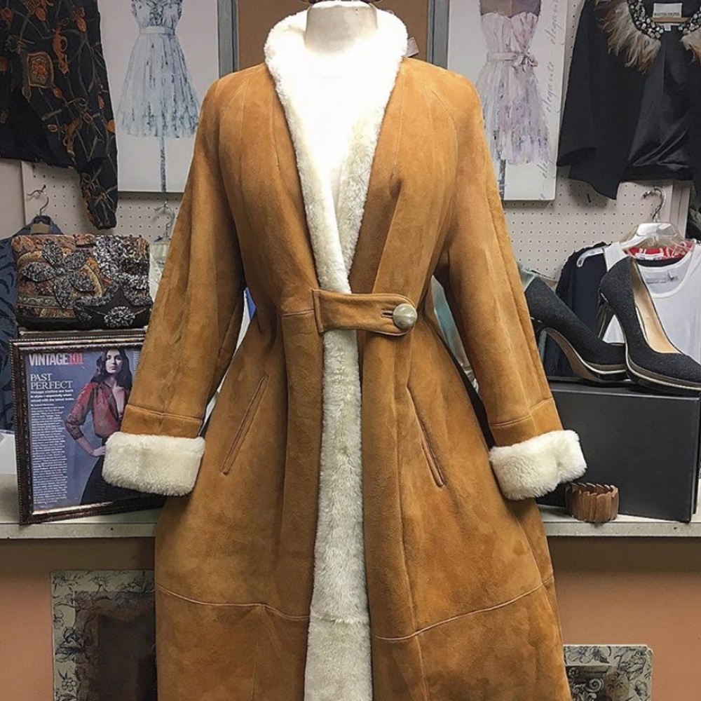 Shearling coat